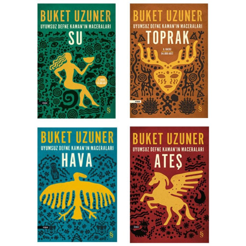 Tabiat Dörtlemesi Seti - (Su - Toprak - Hava - Ateş) Tabiat Dörtlemesi Seti - (Su - Toprak - Hava - Ateş)
