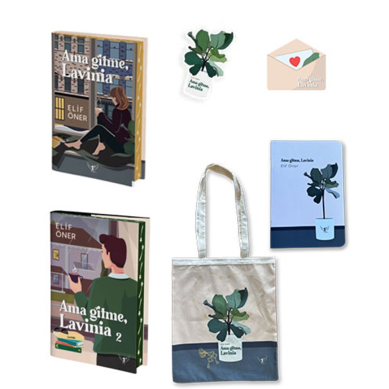 Ama Gitme Lavinia 2 Kitap - Çantalı Set (Ciltli) Ama Gitme Lavinia 2 Kitap - Çantalı Set (Ciltli)