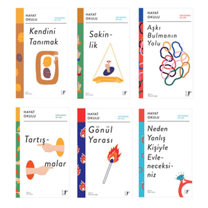 Hayat Okulu - 6 Kitap Takım Hayat Okulu - 6 Kitap Takım