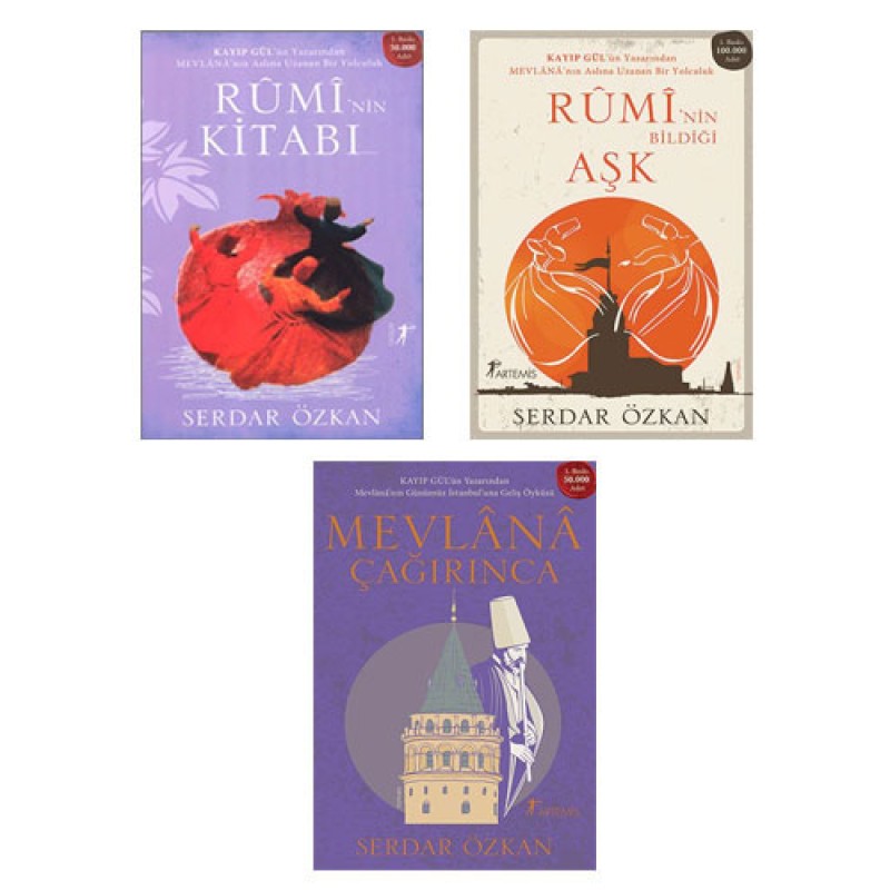 Mevlana Kitap Seti (3 Kitap Takım) Mevlana Kitap Seti (3 Kitap Takım)