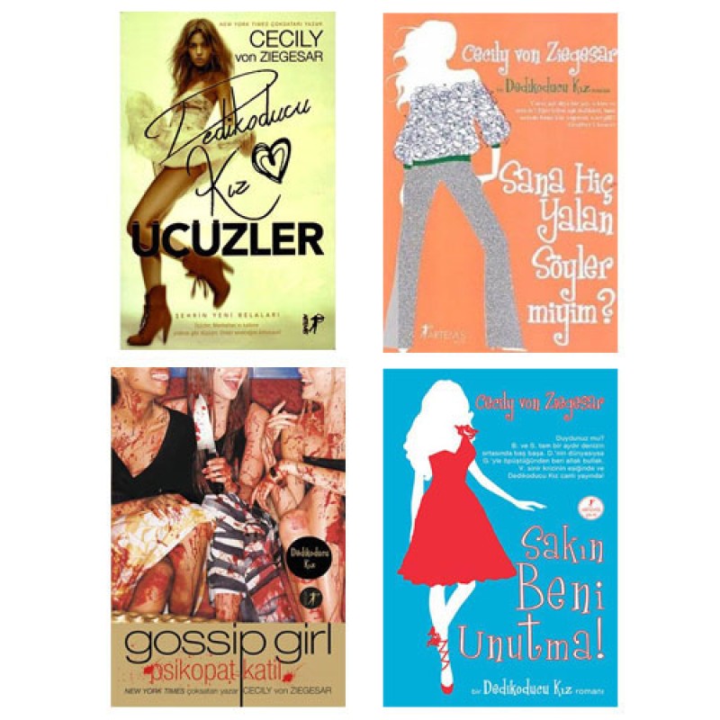 Dedikoducu Kizlar Seti (4 Kitap Takım) Dedikoducu Kizlar Seti (4 Kitap Takım)