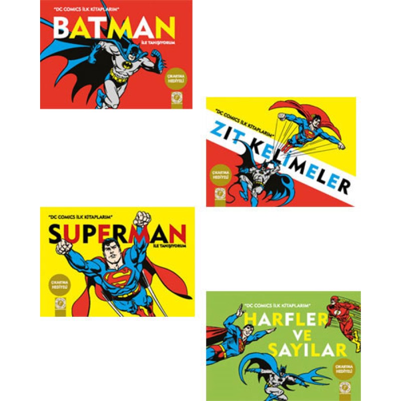 DC Comics Seti (4 Kitap Takım) DC Comics Seti (4 Kitap Takım)