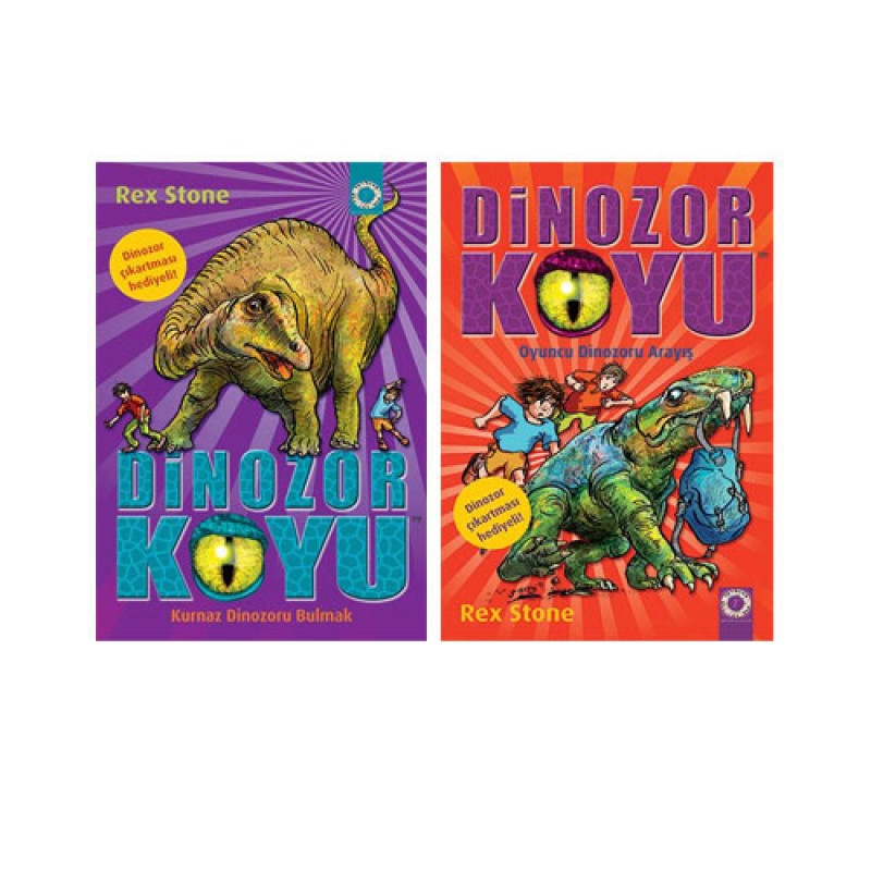 Dinozorlar Koyu Seti (2 Kitap Takım) Dinozorlar Koyu Seti (2 Kitap Takım)