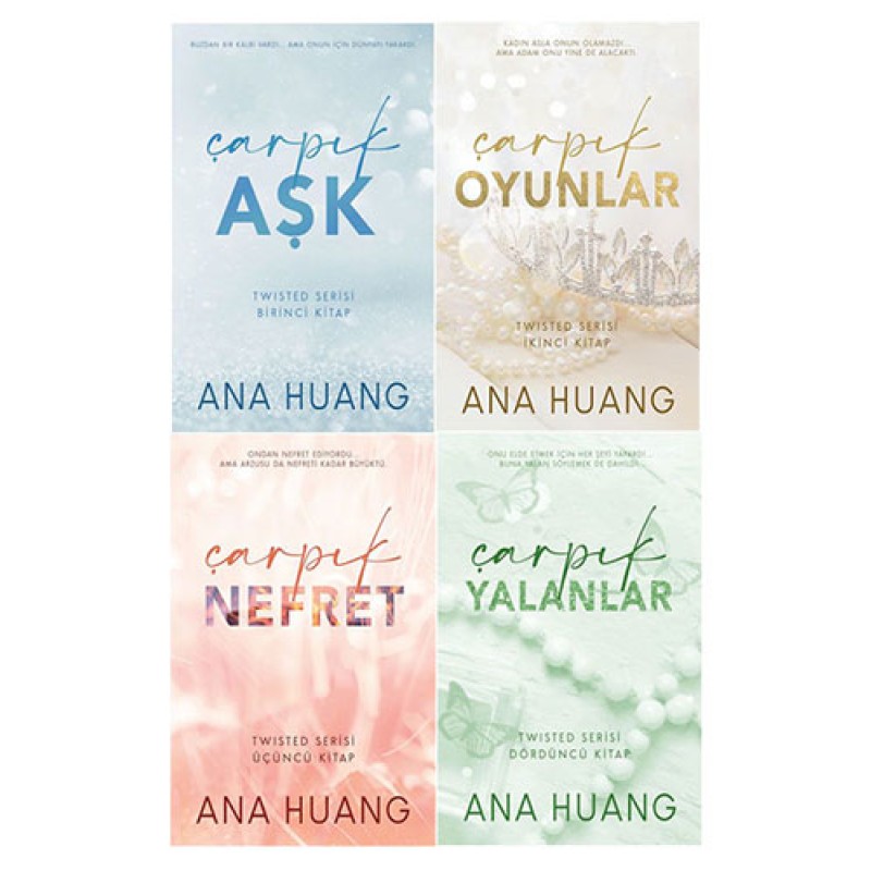 Ana Huang Seti - 4 Kitap Takım Ana Huang Seti - 4 Kitap Takım