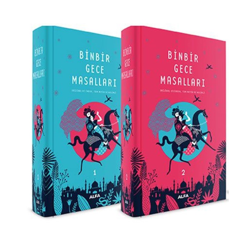 Binbir Gece Masalları (2 Cilt Takım - Ciltli) Binbir Gece Masalları (2 Cilt Takım - Ciltli)