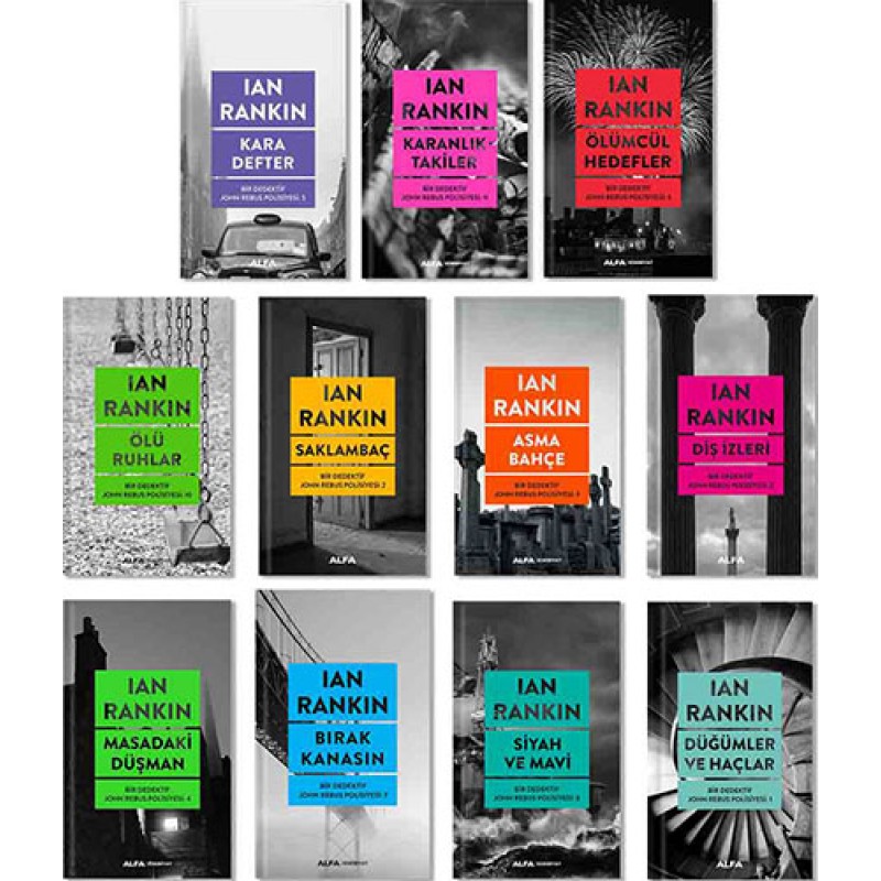 Ian Rankin Seti - 11 Kitap Takım Ian Rankin Seti - 11 Kitap Takım