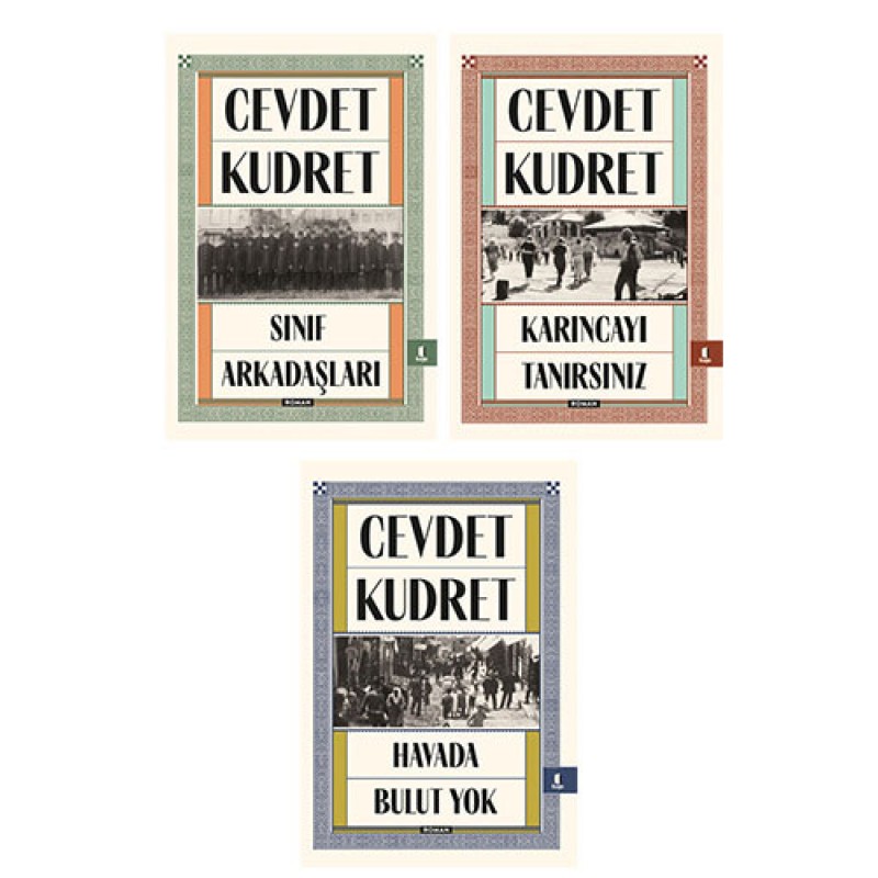 Cevdet Kudret Kitap Seti - 3 Kitap Takım Cevdet Kudret Kitap Seti - 3 Kitap Takım