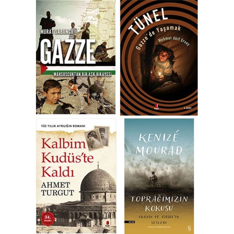 Filistin'den Kudüs'e Set - 4 Kitap Takım Filistin'den Kudüs'e Set - 4 Kitap Takım