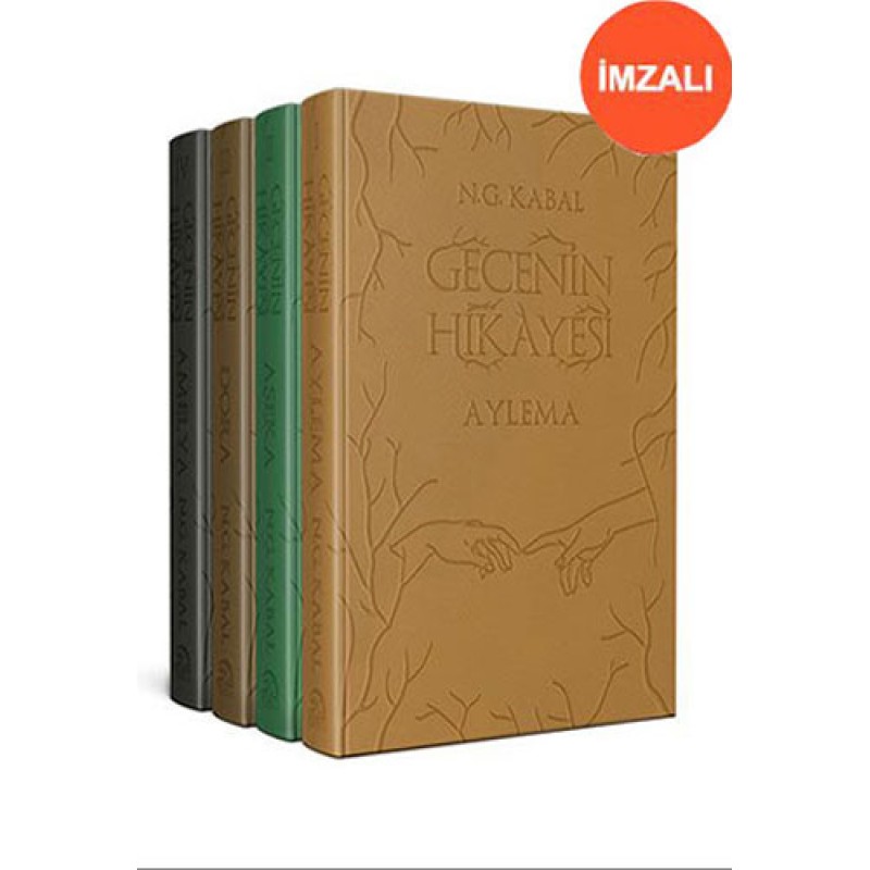 Gecenin Hikayesi - Deri Kapak Set (Ciltli - İmzalı) Gecenin Hikayesi - Deri Kapak Set (Ciltli - İmzalı)