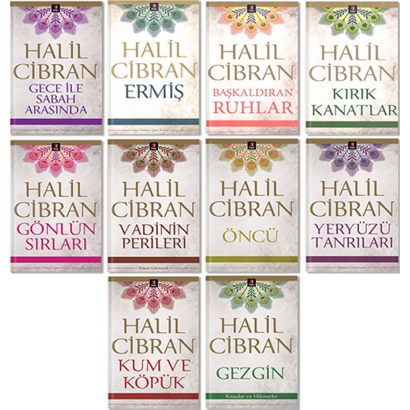 Halil Cibran Seti (10 Kitap Takım) Halil Cibran Seti (10 Kitap Takım)