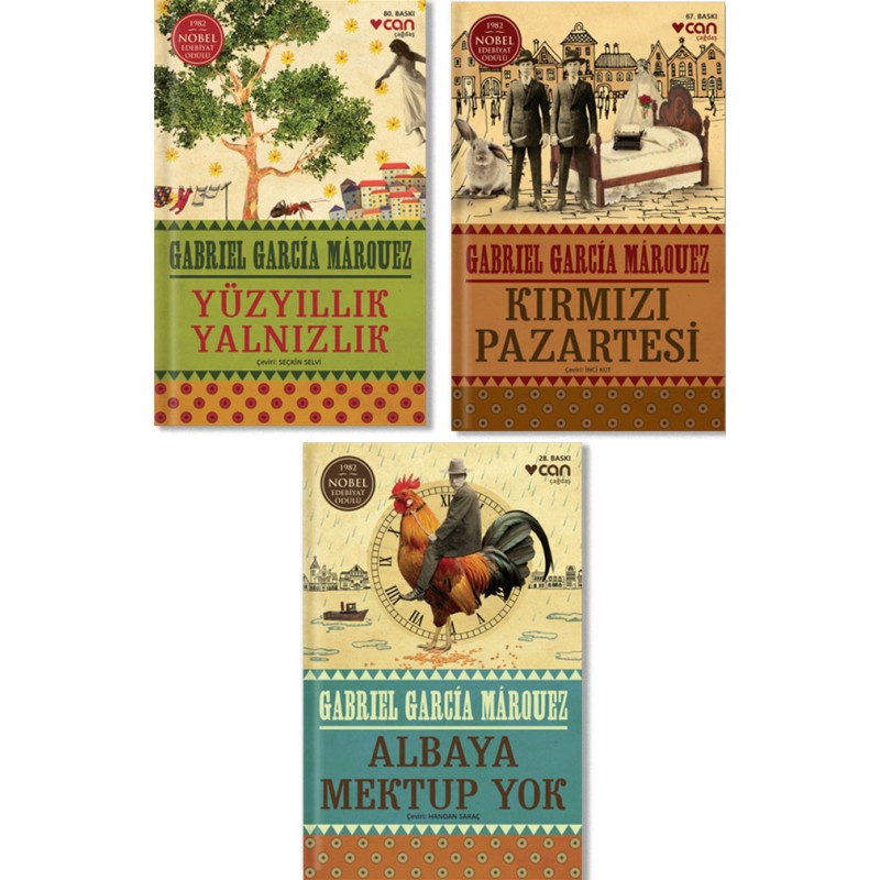 Gabriel Garcia Marquez Seti (3 Kitap Takım) Gabriel Garcia Marquez Seti (3 Kitap Takım)