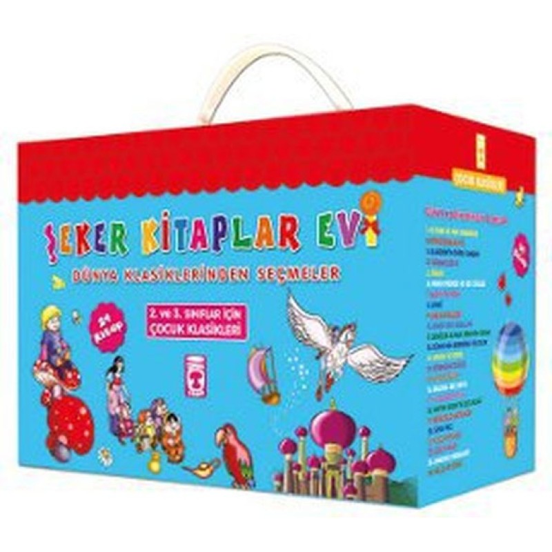 Şeker Kitaplar Evi - 24 Kitap Takım Şeker Kitaplar Evi - 24 Kitap Takım