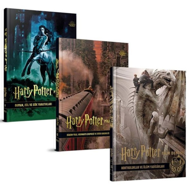 Harry Potter Film Dehlizi Serisi Seti - 3 Kitap Takım Harry Potter Film Dehlizi Serisi Seti - 3 Kitap Takım