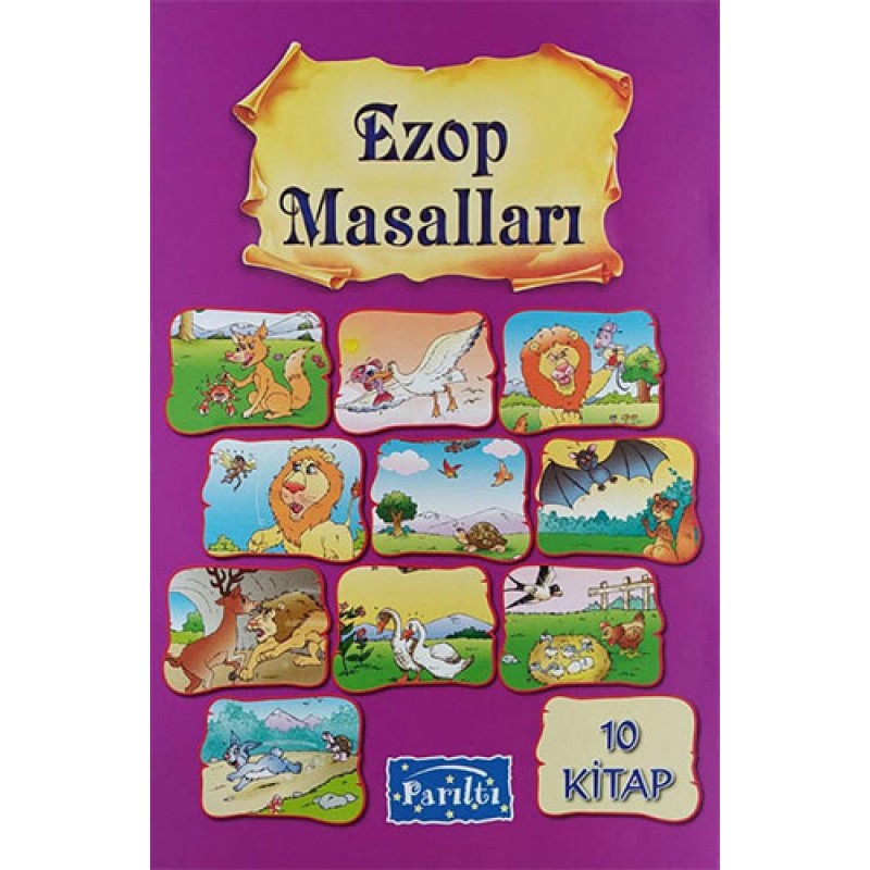 Ezop Masalları - 10 Kitap Takım Ezop Masalları - 10 Kitap Takım