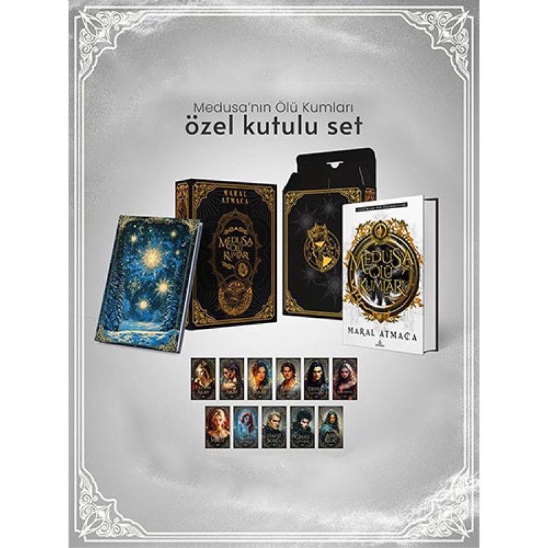 Medusa'nın Ölü Kumları - 1 (Hediyeli Özel Kutu - Ciltli) Medusa'nın Ölü Kumları - 1 (Hediyeli Özel Kutu - Ciltli)