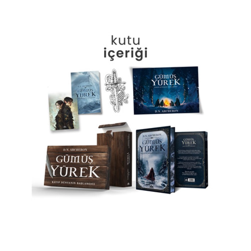 Gümüş Yürek 1 - Kayıp Dünyanın Başlangıcı (Ciltli - Özel Kutulu Set)