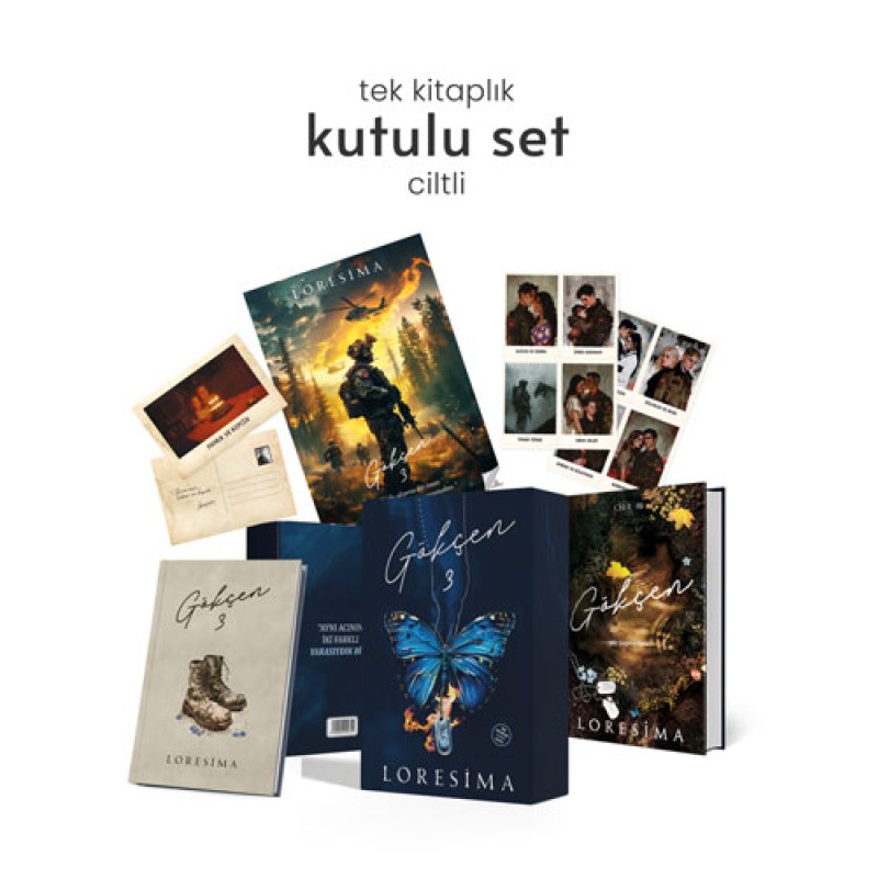 Gökçen 3 - Güz Yağmurları Hediyeli Özel Kutu (Ciltli) Gökçen 3 - Güz Yağmurları Hediyeli Özel Kutu (Ciltli)