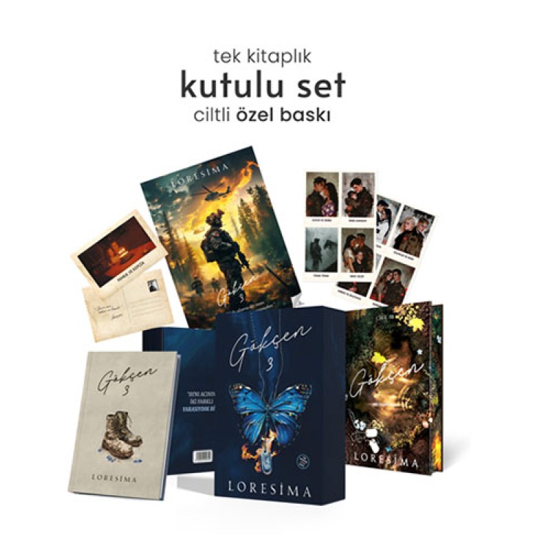 Gökçen 3 - Güz Yağmurları Hediyeli Özel Kutu (Ciltli - Özel Baskı) Gökçen 3 - Güz Yağmurları Hediyeli Özel Kutu (Ciltli - Özel Baskı)