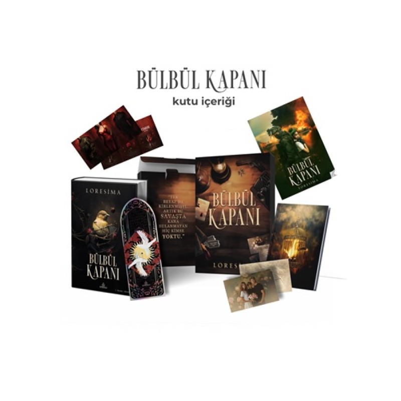 Bülbül Kapanı 1 - Hediyeli Özel Kutu (Ciltli)