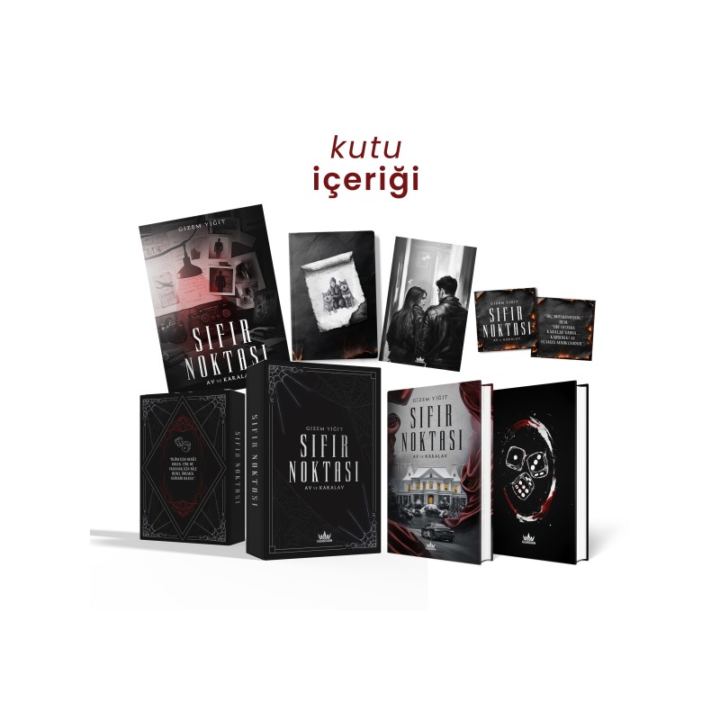 Sıfır Noktası 1 - Av ve Karalav Hediyeli Kutu (Ciltli) Sıfır Noktası 1 - Av ve Karalav Hediyeli Kutu (Ciltli)