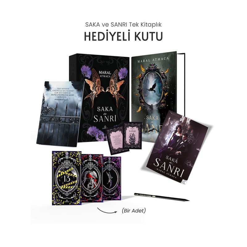 Saka ve Sanrı 1 - Hediyeli Kutu (Ciltli) Saka ve Sanrı 1 - Hediyeli Kutu (Ciltli)