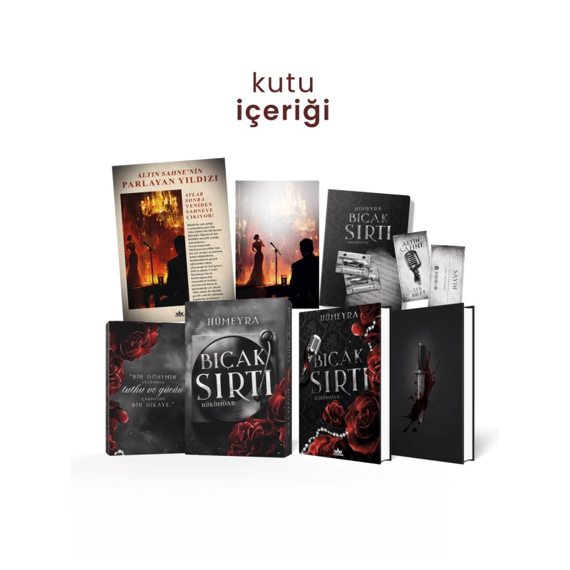 Bıçak Sırtı 1 - Hükümdar (Ciltli - Hediyeli Kutu) Bıçak Sırtı 1 - Hükümdar (Ciltli - Hediyeli Kutu)