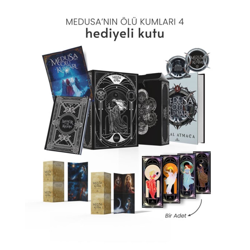 Medusa’nın Ölü Kumları 4 - Hediyeli Kutu (Ciltli) Medusa’nın Ölü Kumları 4 - Hediyeli Kutu (Ciltli)