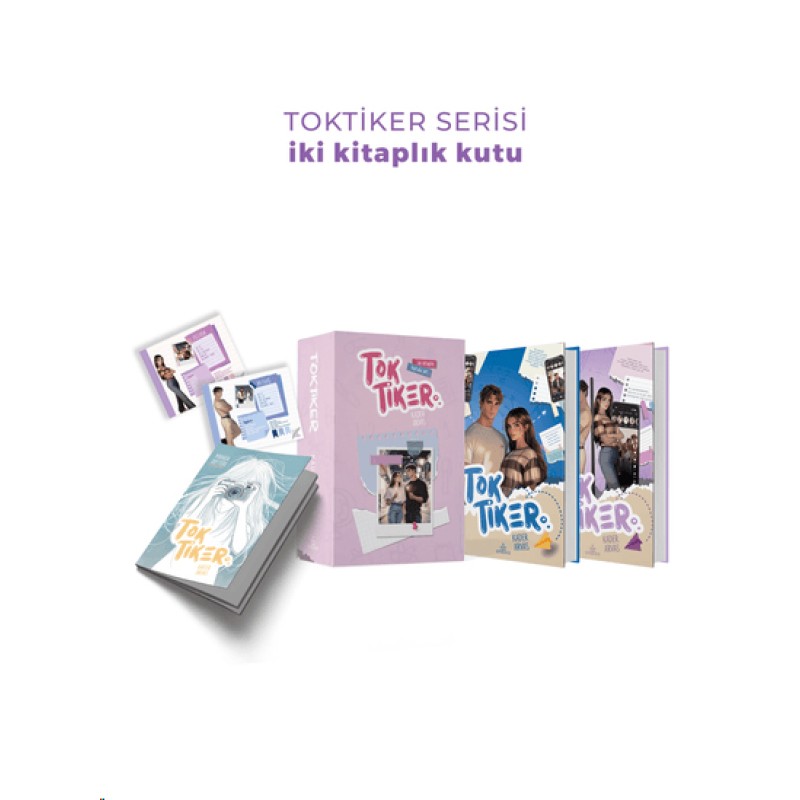 Toktiker Serisi – İki Kitaplık Hediyeli Kutu (Ciltli)