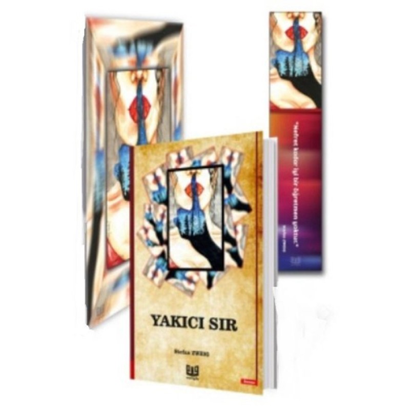 Yakıcı Sır 3'lü Set - Kitap-Mini Tablo-Ayraç Yakıcı Sır 3'lü Set - Kitap-Mini Tablo-Ayraç