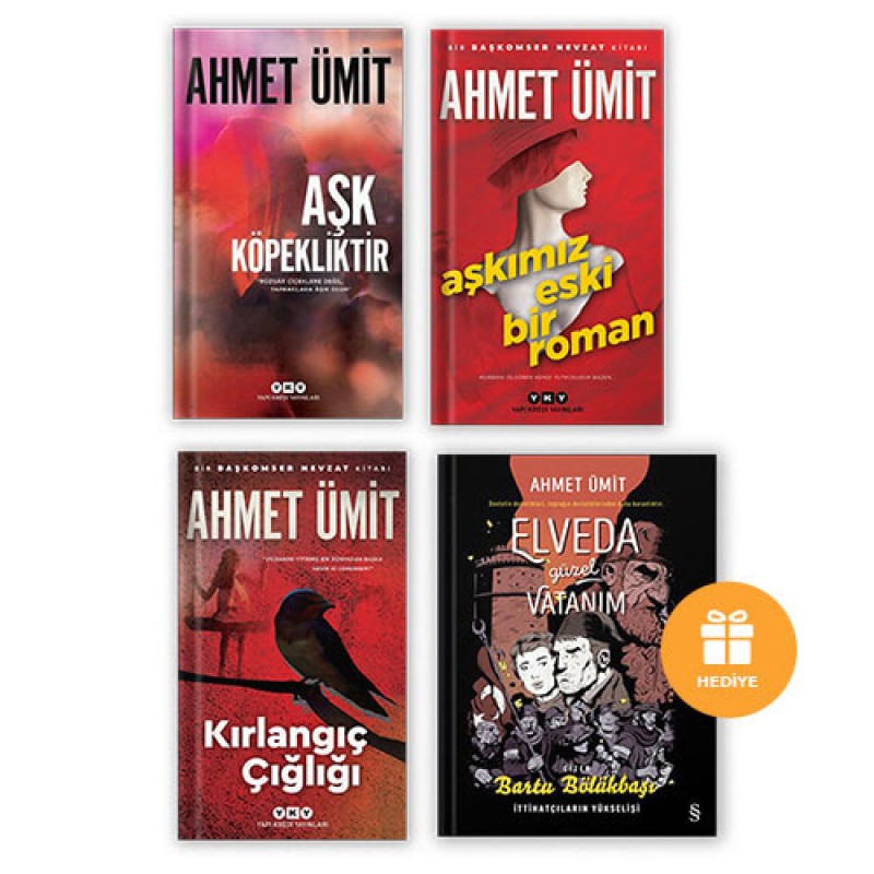 Ahmet Ümit Set - 3 Kitap Takım (Hediyeli)