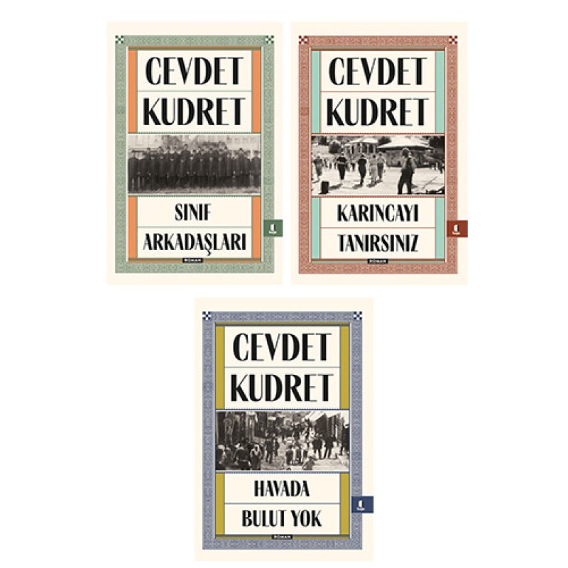Cevdet Kudret Kitap Seti - 3 Kitap Takım