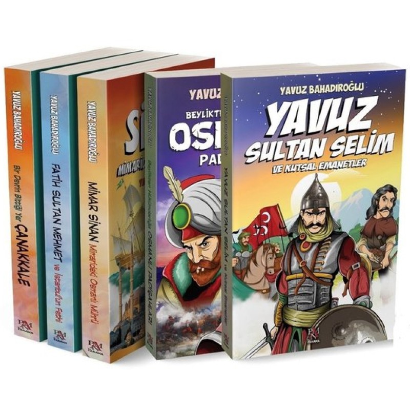 Yavuz Bahadıroğlu Genç Tarih Seti - 5 Kitap Takım Yavuz Bahadıroğlu Genç Tarih Seti - 5 Kitap Takım
