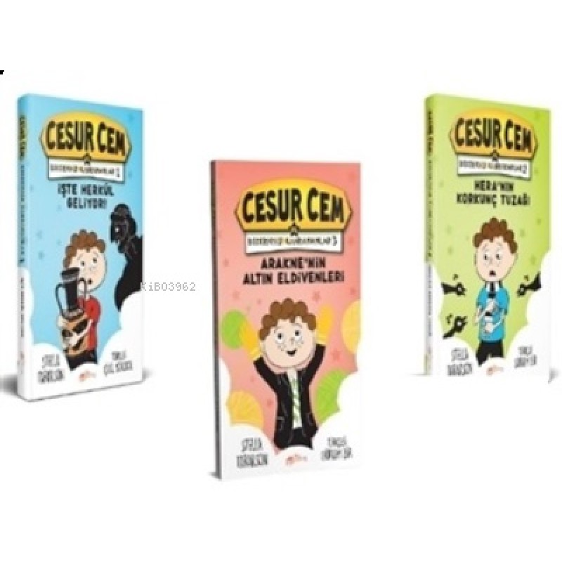 Cesur Cem ve Beceriksiz Kahramanlar (3 Kitap Takım - Ciltli) Cesur Cem ve Beceriksiz Kahramanlar (3 Kitap Takım - Ciltli)