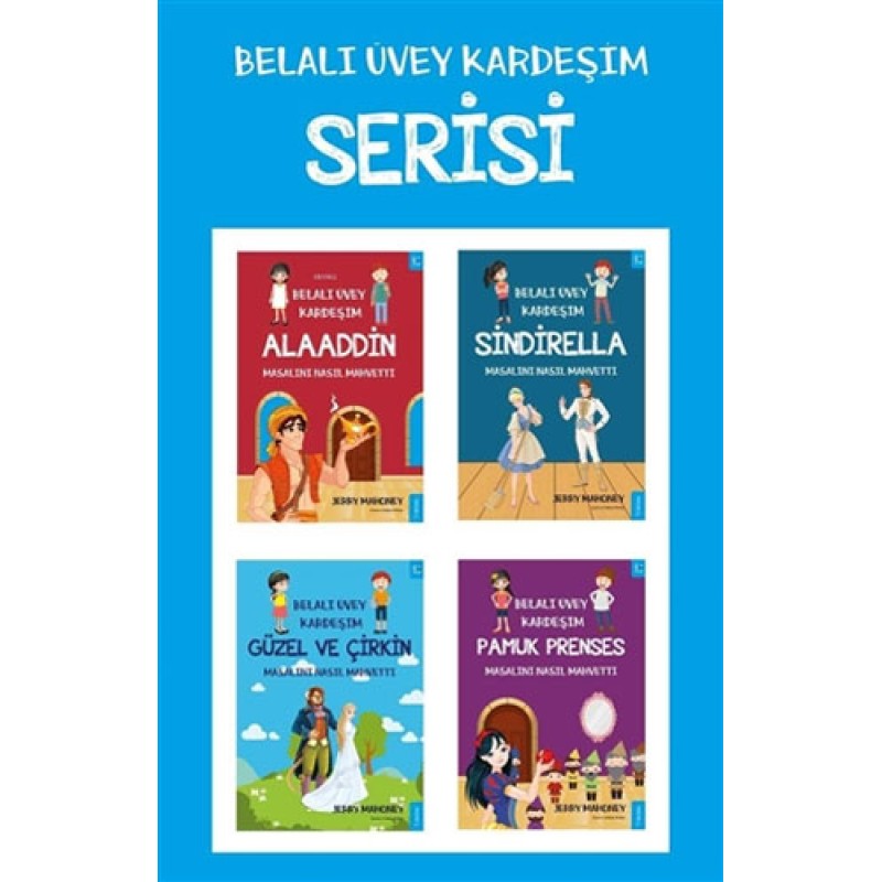 Belalı Üvey Kardeşim Serisi (4 Kitap Takım) Belalı Üvey Kardeşim Serisi (4 Kitap Takım)