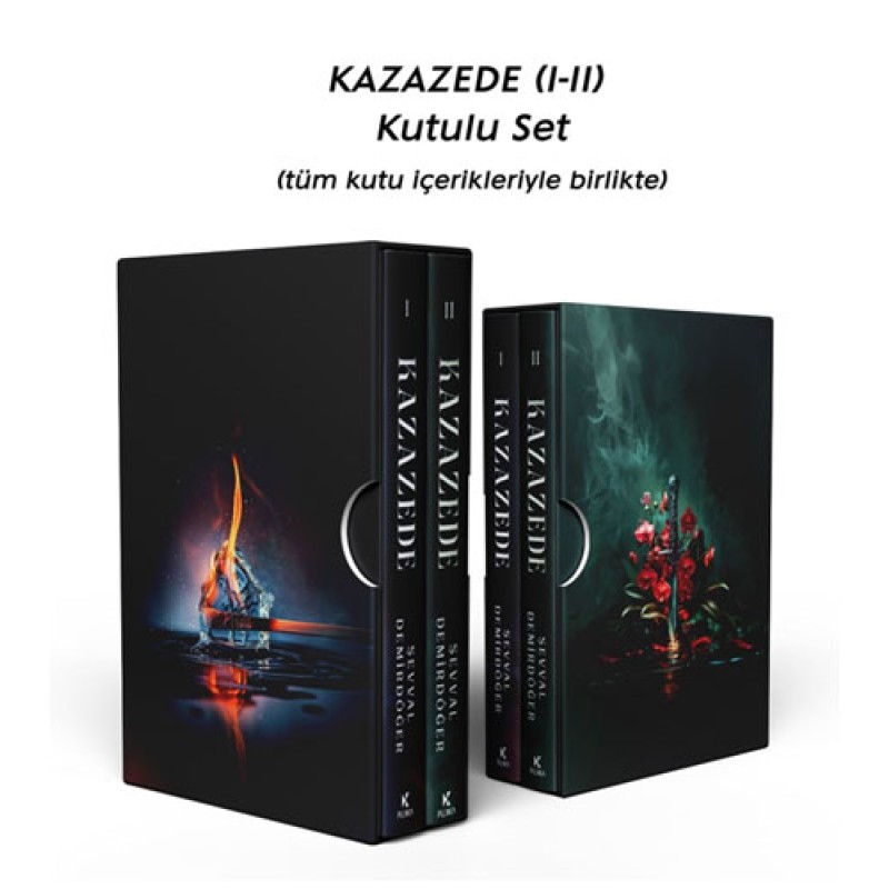 Kazazede 1-2 (Ciltli - Kutulu Set) Kazazede 1-2 (Ciltli - Kutulu Set)