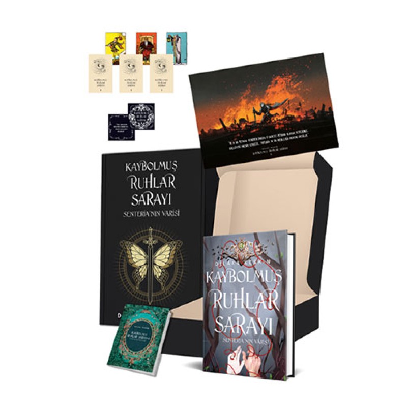 Kaybolmuş Ruhlar Sarayı 2: Senteria’nın Vârisi - Özel Kutulu Set (Ciltli) Kaybolmuş Ruhlar Sarayı 2: Senteria’nın Vârisi - Özel Kutulu Set (Ciltli)