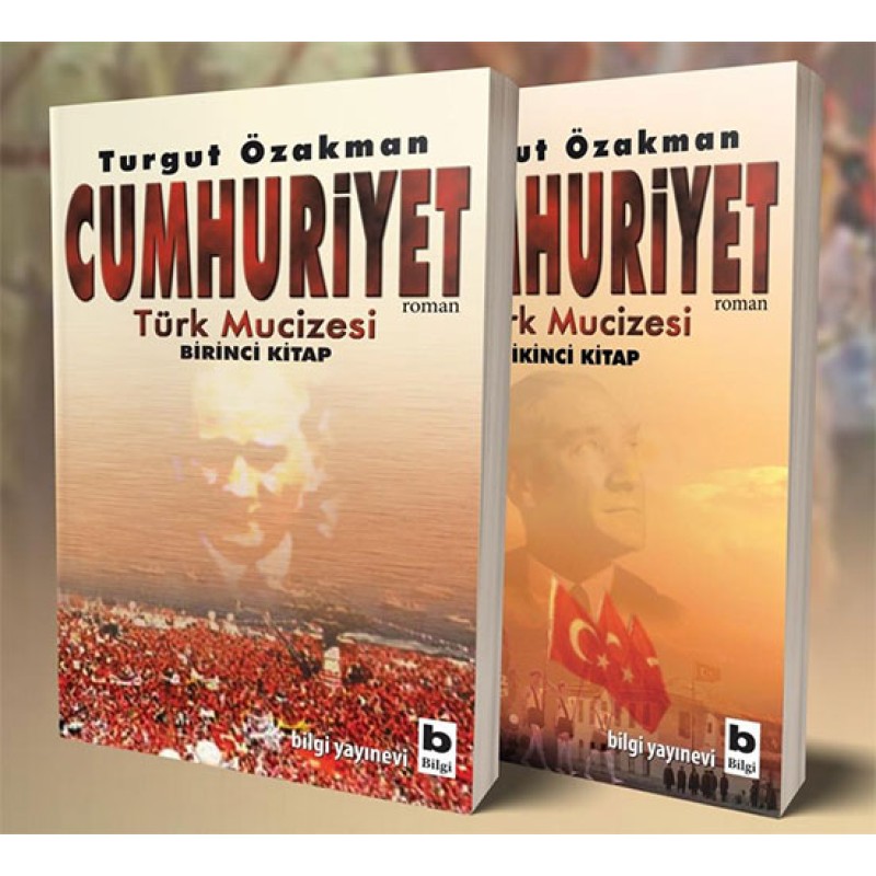 Turgut Özakman Cumhuriyet Seti - 2 Kitap Takım Turgut Özakman Cumhuriyet Seti - 2 Kitap Takım
