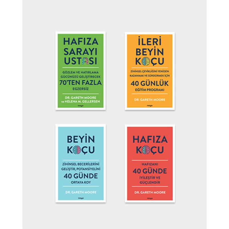Maya Beyin ve Hafıza Seti - 4 Kitap Takım Maya Beyin ve Hafıza Seti - 4 Kitap Takım