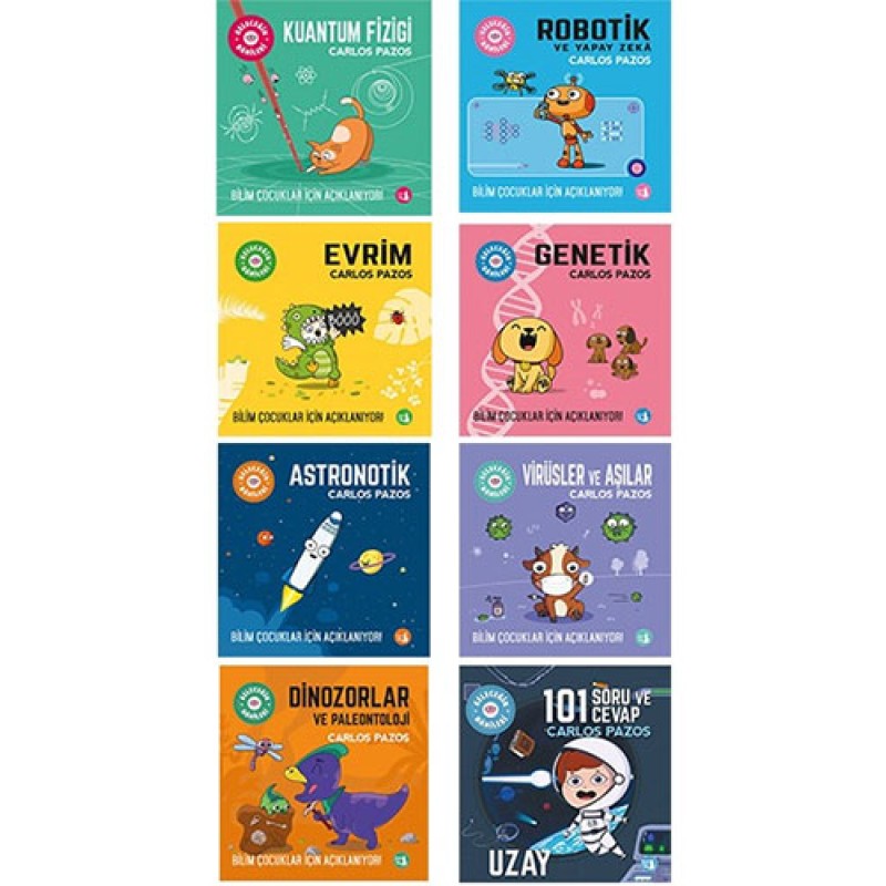 Geleceğin Dâhileri Seti - 8 Kitap Takım Geleceğin Dâhileri Seti - 8 Kitap Takım