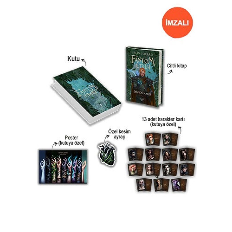 Fantom Etkisi 2 -Ölümün Kalbi (Kutulu Set - Ciltli - İmzalı) Fantom Etkisi 2 -Ölümün Kalbi (Kutulu Set - Ciltli - İmzalı)