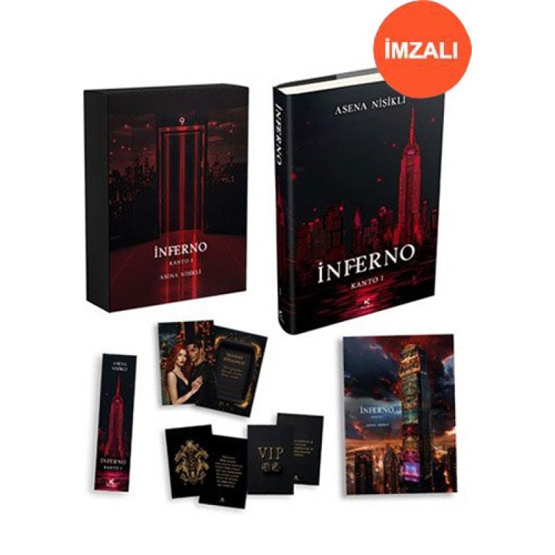 İnferno - 1 (Ciltli - Kutulu Set - İmzalı) İnferno - 1 (Ciltli - Kutulu Set - İmzalı)