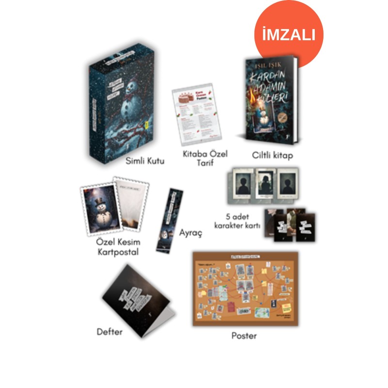 Kardan Adamın Külleri Kutulu Set (Ciltli - İmzalı) Kardan Adamın Külleri Kutulu Set (Ciltli - İmzalı)