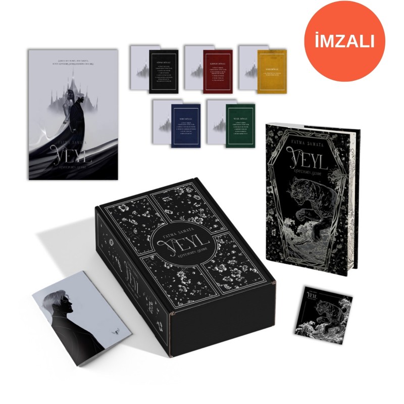 Veyl - Kötülerin Şehri Kutulu Set (Ciltli - Yan Boyamalı - İmzalı) Veyl - Kötülerin Şehri Kutulu Set (Ciltli - Yan Boyamalı - İmzalı)
