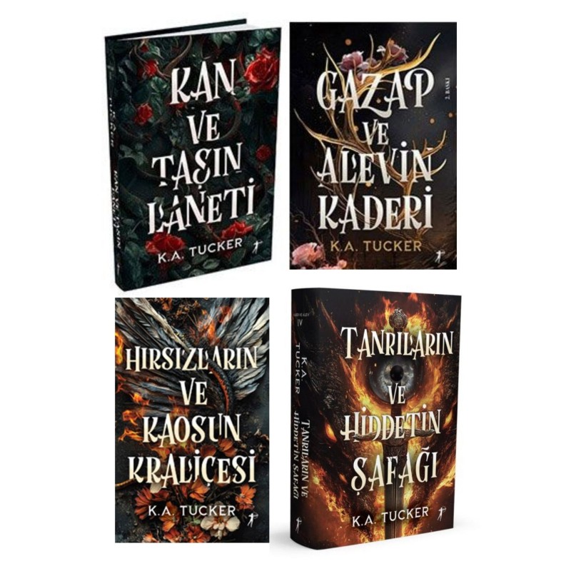 Kader ve Demir Alev Serisi - 4 Kitap Takım (Ciltli) Kader ve Demir Alev Serisi - 4 Kitap Takım (Ciltli)