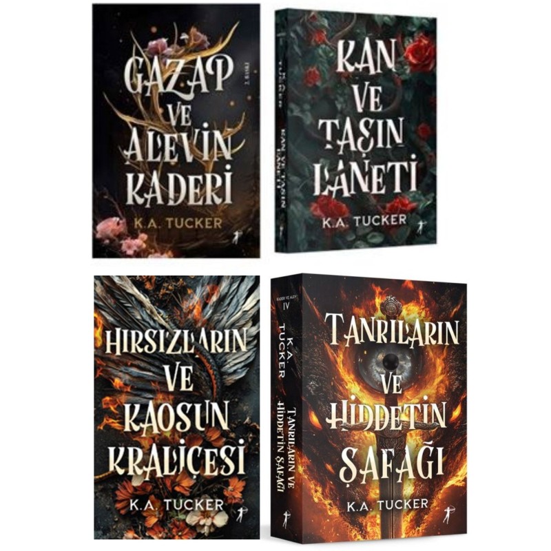 Kader ve Demir Alev Serisi - 4 Kitap Takım Kader ve Demir Alev Serisi - 4 Kitap Takım