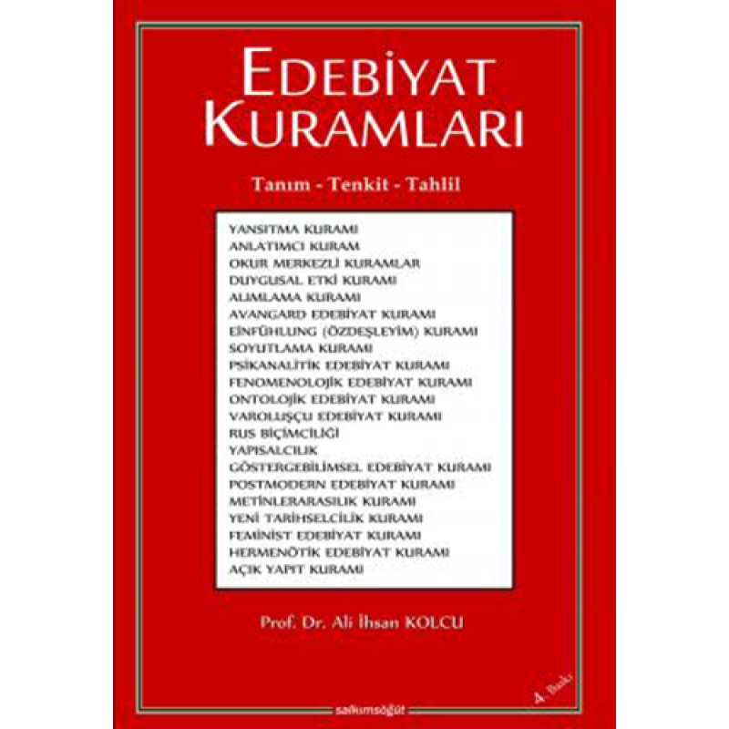 Edebiyat Kuramları Edebiyat Kuramları