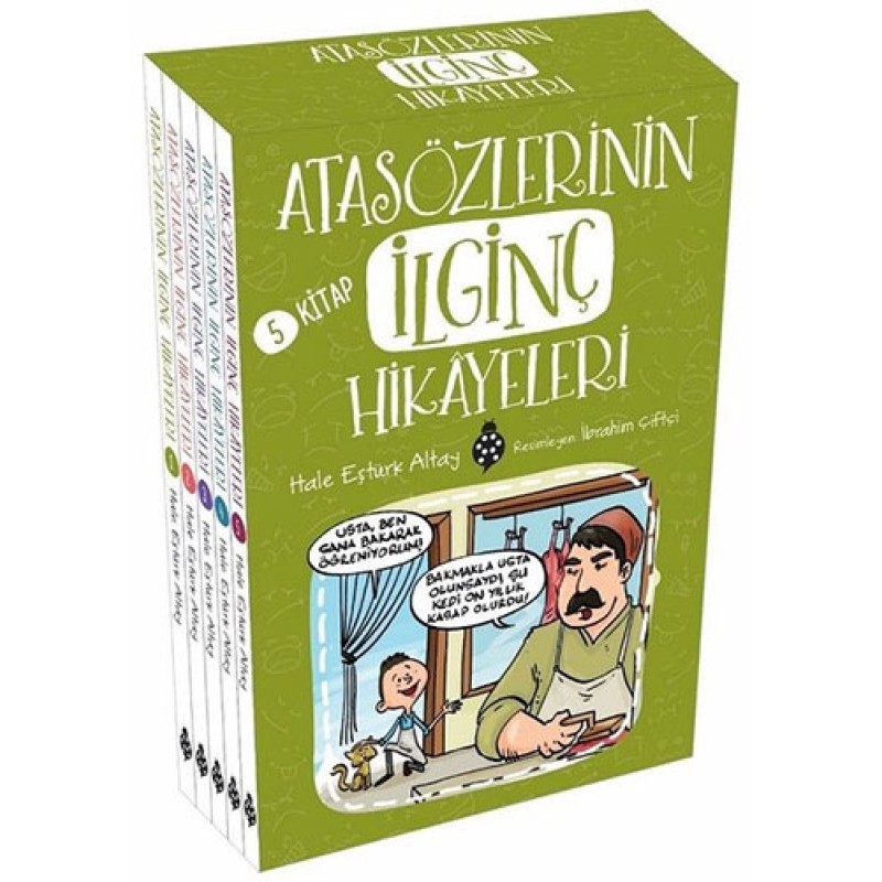Atasözlerinin İlginç Hikayeleri - 5 Kitap Takım Atasözlerinin İlginç Hikayeleri - 5 Kitap Takım