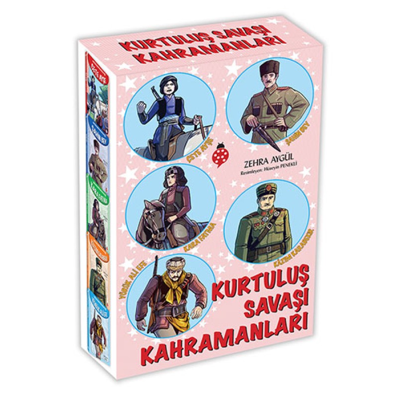 Kurtuluş Savaşı Kahramanları Seti - 5 Kitap Takım Kurtuluş Savaşı Kahramanları Seti - 5 Kitap Takım