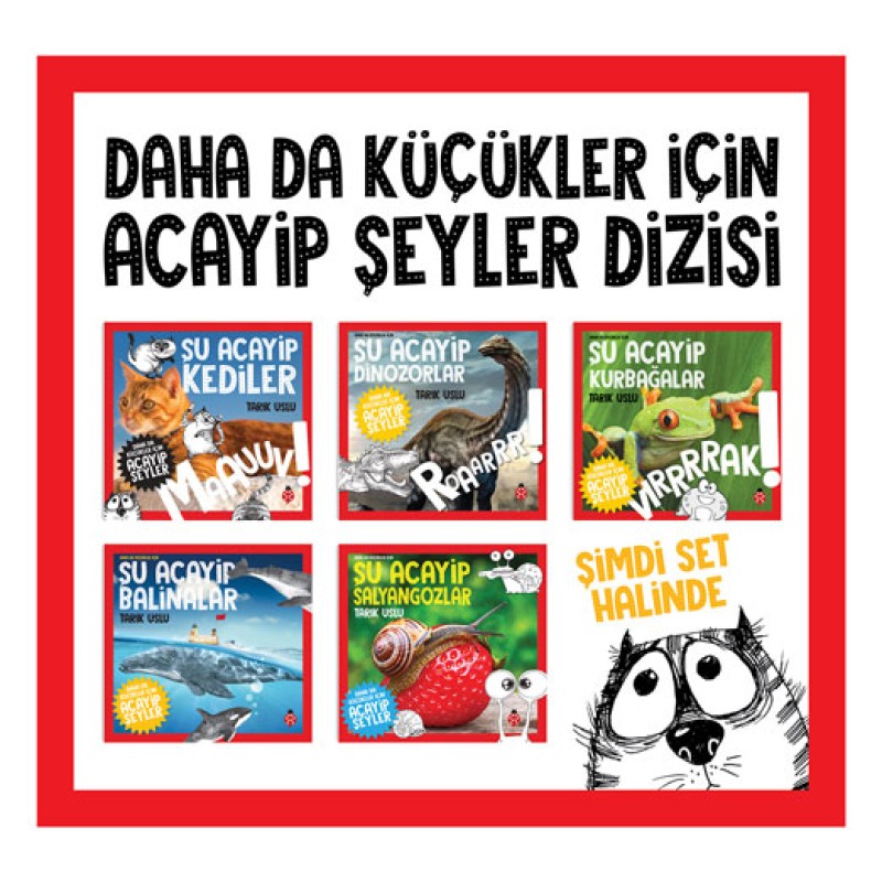 Daha da Küçükler İçin Acayip Şeyler Dizisi Seti - 5 Kitap Takım Daha da Küçükler İçin Acayip Şeyler Dizisi Seti - 5 Kitap Takım