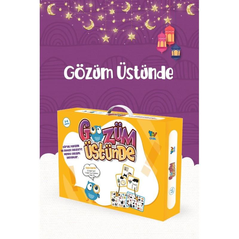 Gözüm Üstünde Etkinlik Seti Gözüm Üstünde Etkinlik Seti